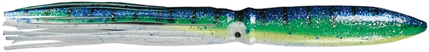 Picture of Sea Striker Bulbhead Squid Skirt, 9", Dolphin, 10/Pack