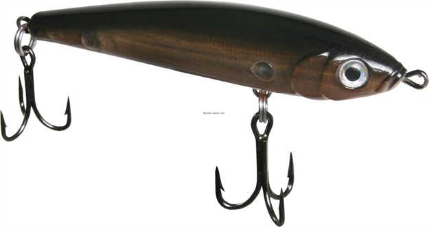 Picture of Sea Striker Cedrus Epoxy Cedar Lure, 3.5", 1/2Oz. Sinking Black/Orange