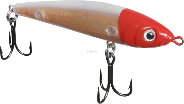Picture of Sea Striker Cedrus Epoxy Cedar Lure, 3.5", 1/2Oz. Sinking Red/Pearl