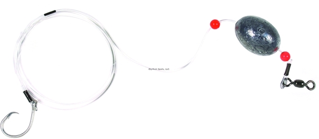 Picture of Sea Striker Circle Hook Snapper Grouper Rig, 6Oz Egg Sinker, #39960-10/0 Hook