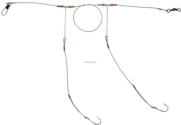 Picture of Sea Striker Drum Rig, 1040Hd Wire Rig, 60Lb Wire Snelled Hooks, W/92553 5/0 Hooks