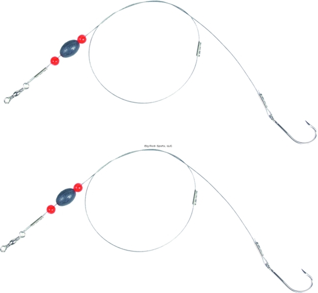 Picture of Sea Striker Egg Lead Ready Rig 1/4Oz 1/0 Hook 2Pk