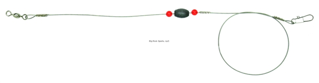 Picture of Sea Striker Egg Lead Ready Rig With Snap, 3/4Oz Egg 2Pk