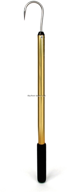Picture of Sea Striker Gold Anodized Aluminum Gaff 2' Stainless Hook 2" Long