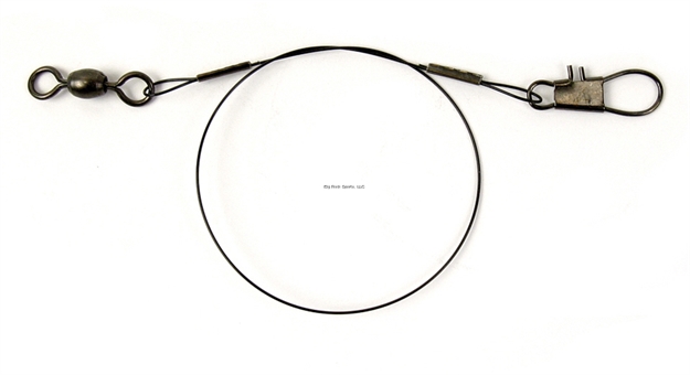 Picture of Sea Striker Heavy-Duty Coated Wire Leaders Black 45Lb Test, 36" 2Pk