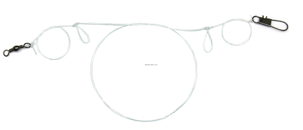 Picture of Sea Striker Heavy-Duty Mono Bottom Rig, For Snelled Hooks, 2-Drop