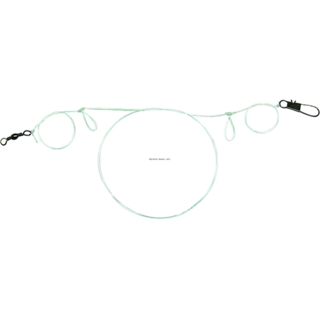 Picture of Sea Striker Heavy-Duty Mono Bottom Rig, For Snelled Hooks, 2-Drop 2Pk