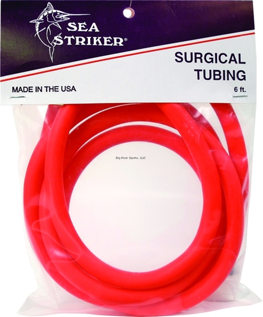 Picture of Sea Striker Latex Tubing 6' Red