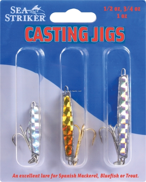 Picture of Sea Striker Lure Kit, 3 Per Pack, Includes T350s, T475g, T3100s Jig, 3/Pack