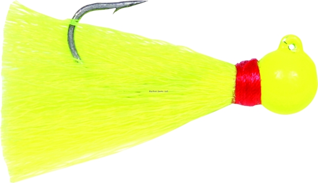 Picture of Sea Striker Pompano Jig, 1/4 Oz, Chartreuse, 3/Pack