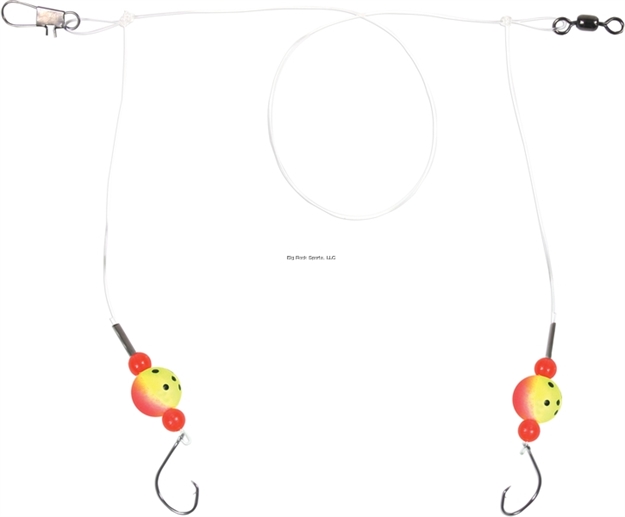 Picture of Sea Striker Pro Series Spot/Kingfish Rig, #2 Circle Hooks Red/Yel 2T Floats W/Fluorocarbon