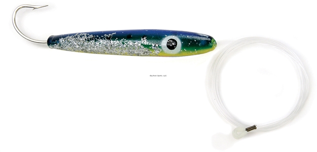 Picture of Sea Striker Rigged Cedar Plug, 6", 10/0 Hook, 8 FT 150 LB Mono Leader, Dorado