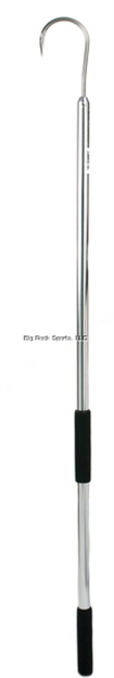 Picture of Sea Striker Silver Anodized Aluminum Gaff 3" Stainless Hook 6' Long