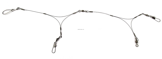 Picture of Sea Striker Snapper Rig 120Lb Coated Wire, Double Drop