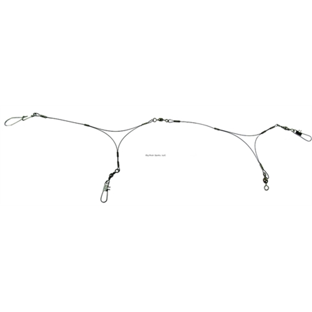 Picture of Sea Striker Snapper Rig, 60Lb Coated Wire, Double Drop