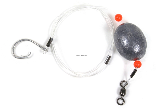 Picture of Sea Striker Circle Hook Snapper Grouper Rig, 8Oz Egg Sinker, #39960-10/0 Hook SRCH8 096337029371