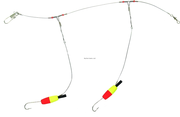 Picture of Sea Striker Snelled Bluefish Rig, Tw1040 &  2-Tone Floats, 1/0 Hooks, 1Pk