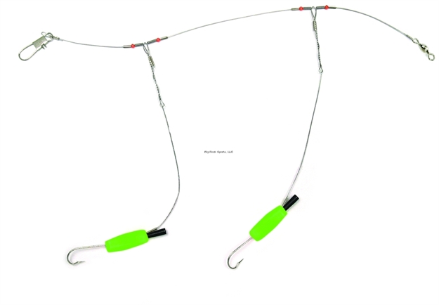 Picture of Sea Striker Snelled Bluefish Rig, Tw1040 &  FL Green Floats, 1/0 Hooks, 1Pk