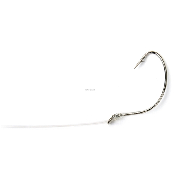 Picture of Sea Striker Snelled Hooks 6Pk Sz2 Nickel Wide Gap, 12" Leader