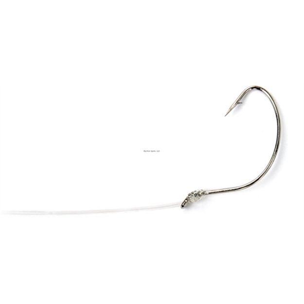 Picture of Sea Striker Snelled Hooks 6Pk Sz4 Nickel Wide Gap, 12" Leader