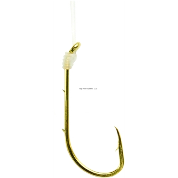 Picture of Sea Striker Snelled Hooks 6Pk Sz6 Gold Baitholder, 12" Leader