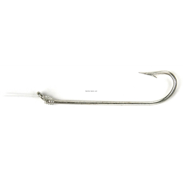 Picture of Sea Striker Snelled Hooks 6Pk Sz6 Long Shank Tinned Pacific Bass, 12" Leader