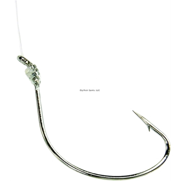 Picture of Sea Striker Snelled Hooks 6Pk Sz6 Nickel Wide Gap, 12" Leader