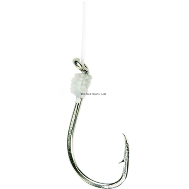 Picture of Sea Striker Snelled Octopus Hooks 6Pk Sz4 Nickel, 12" Leader