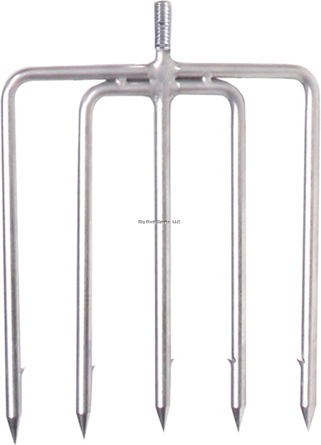 Picture of Sea Striker Spear Head 5-Tine 1/4" Stainless