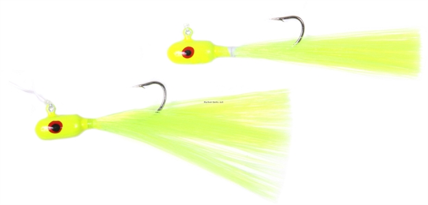 Picture of Sea Striker Spec Rig Tandem Tied Jigs,, 1/8 Oz, SZ 2 Hook, Chartreuse