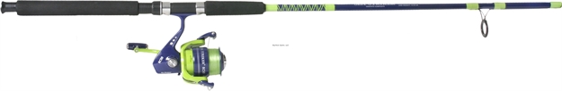 Picture of Sea Striker Spinning Combo Blue/Chartreuse 7' 2Pc. Sz. 50 Reel Pre-Spooled W/Line