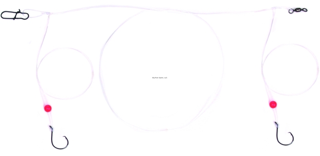 Picture of Sea Striker Spot/Kingfish/Pompano Rig, #1 Lazer Sharp Circle Hooks, Red Beads