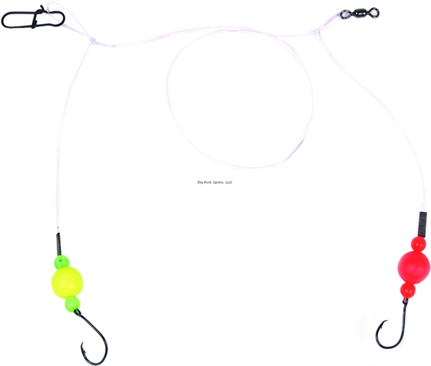 Picture of Sea Striker Spot/Kingfish/Pompano Rig, #2 Lazer Sharp Circle Hooks, Red & Yellow Floats