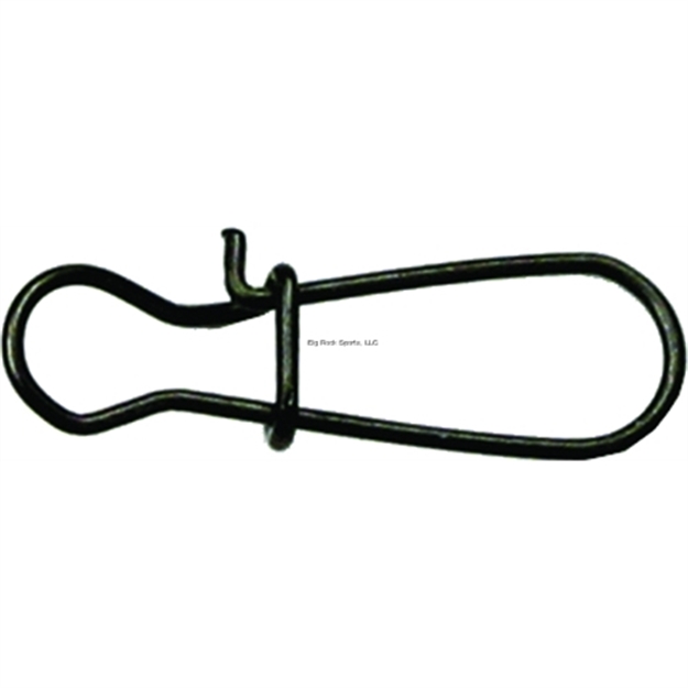 Picture of Sea Striker Stainless Duo-Lock Snaps Sz4, 50 LB Test, Black 10Pk