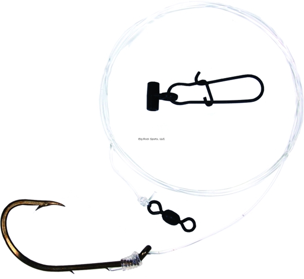 Picture of Sea Striker Striper Chunkin' Rig, 9/0 Bronze Bait Holder Hook, Sinker Slide