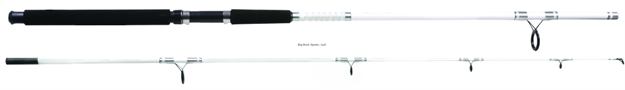 Picture of Sea Striker Surf Spinning Rod 7' 2Pc ML 12-25Lb White/Silver Eva Grips