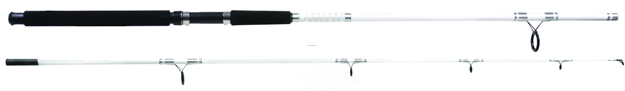 Picture of Sea Striker Surf Spinning Rod 8' 2Pc Med 10-25Lb White/Silver Eva Grips