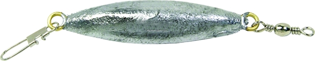 Picture of Sea Striker Trolling Sinker, W/#7 Barrel Swivel & #3 Snap, 4-1/8Oz, 1 PK