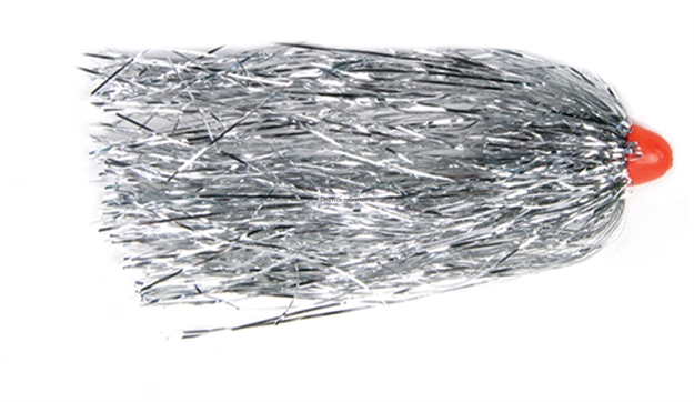 Picture of Sea Striker Ultra Mylar Duster, 1/8 OZ FL Red Head, Silver