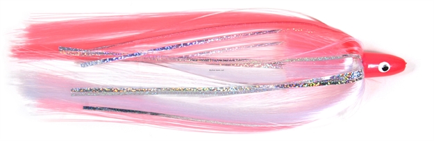 Picture of Sea Striker Unrigged Ballyhoo Lure, 1/8 OZ Head, Pink/White