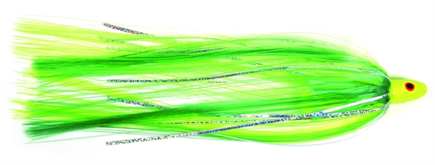 Picture of Sea Striker Unrigged Ballyhoo Lure, 3/8 OZ Head, Green/Chartreuse