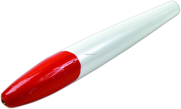 Picture of Sea Striker Unrigged Cedar Plug, 6", Red/White