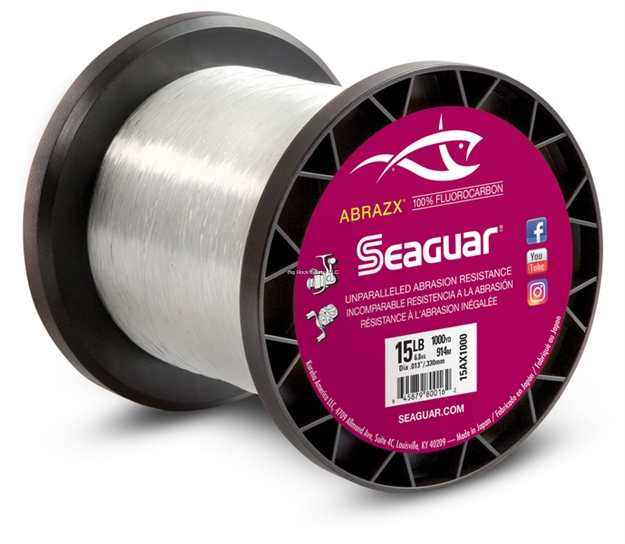 Picture of Seaguar Abrazx 100% Fluorocarbon Main Line 25Lb 1000Yd 25AX1000