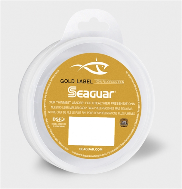 Picture of Seaguar Gold Label 100% Fluorocarbon Leader 2Lb 25Yd 02GL25