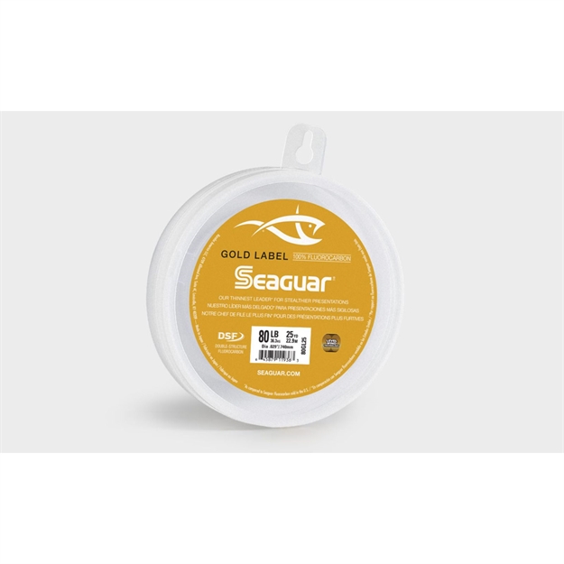 Picture of  Seaguar Gold Label 80Gl25 Flourocarbon Leader 25 Yds