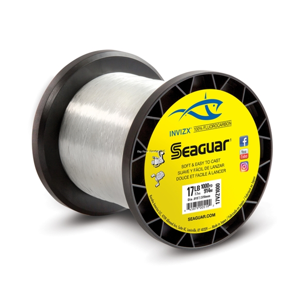 Picture of Seaguar Invizx 100% Fluorocarbon Main Line 17Lb 1000Yds