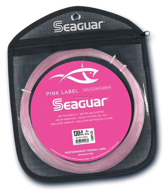 Picture of Seaguar Pink Label Big Game Fluorocarbon Leader Material 200Lb 25Yds