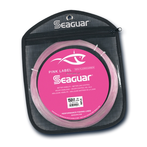 Picture of Seaguar Pink Label Big Game Fluorocarbon Leader Material 150Lb 25Yds