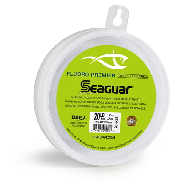 Picture of Seaguar Premier Big Gamefluorocarbon Leader Material 100Lb 25Yd Coil