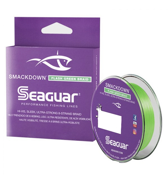 Picture of Seaguar Smackdown Braided Line Flash Green 40Lb 150Yd 40SDFG150 645879117840